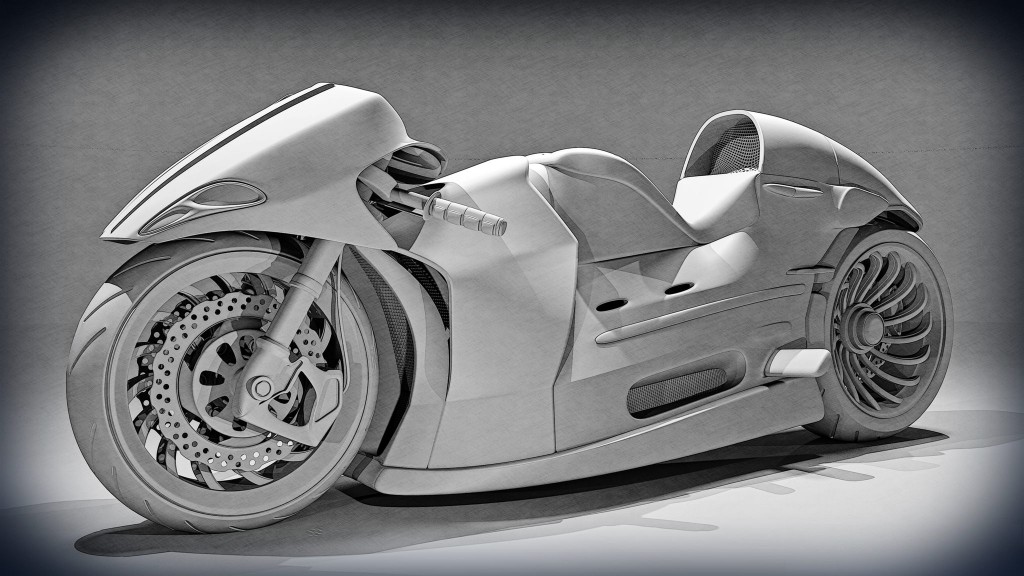 Vultran "Aventi" - Concept motorbike preview image 4